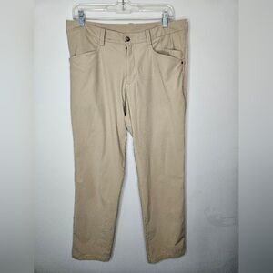 Lululemon ABC stretch pants.  Measurements in Pictures